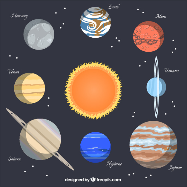 626x626 Solar System Vector Premium Download