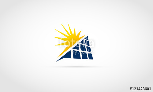 500x300 Solar Panel Logo Stock Image And Royalty Free Vector Files On