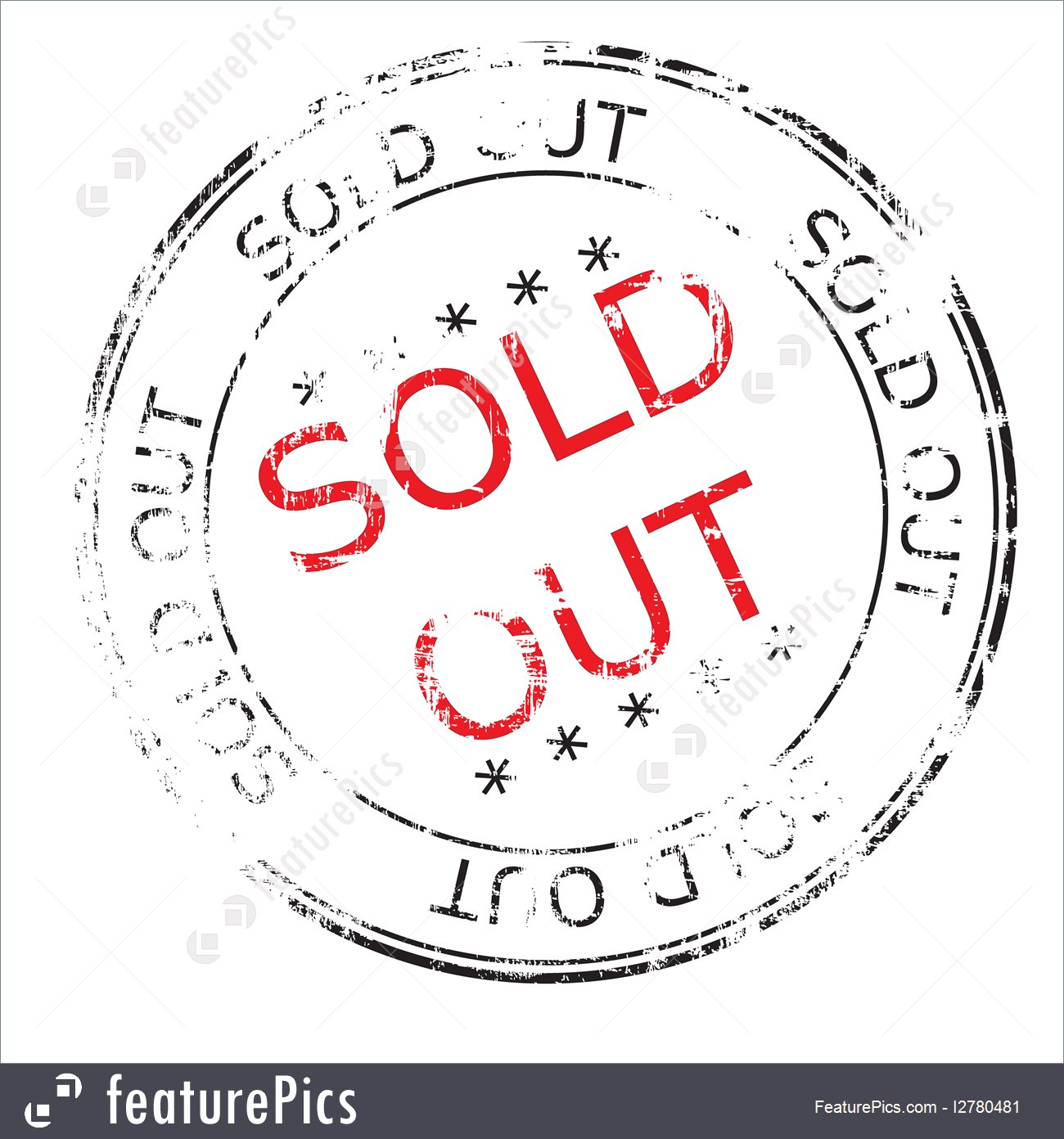 1300x1392 Sold Out Grunge Stamp Vector