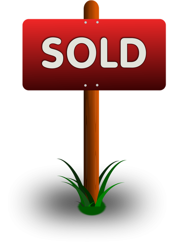 355x500 Sold Vector Sign Public Domain Vectors