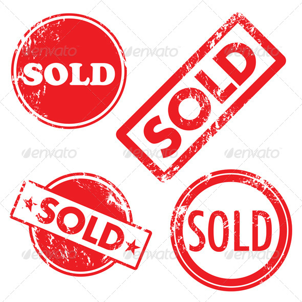 590x590 Sold Vector Stamp By Artag Graphicriver