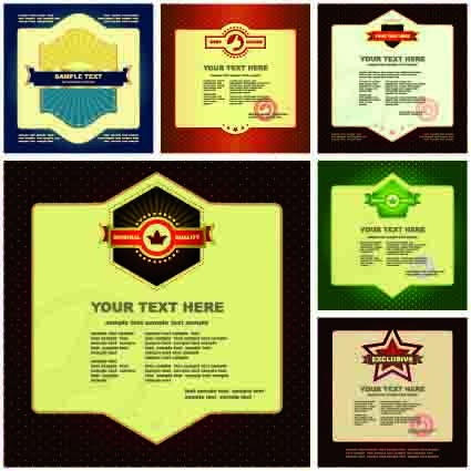 425x425 All Kinds Of Beautifully Sold Decorative Label Vectors Free