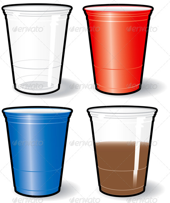 590x705 Red Solo Cup Vector Free Image