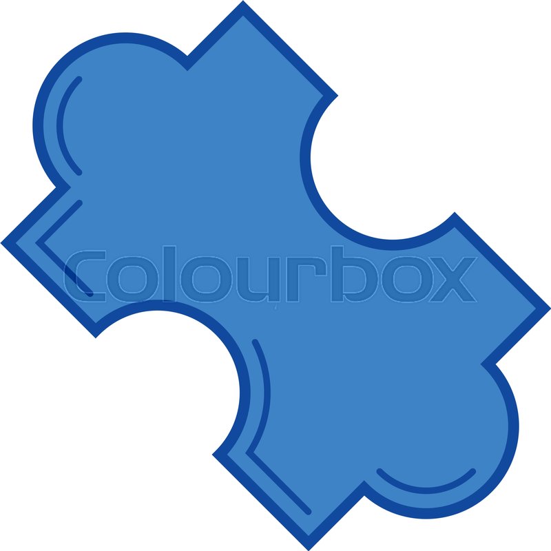 800x800 Business Solution Vector Line Icon Isolated On White Background