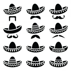 300x300 Stock Illustration Sombrero Mexican Hat Vector Illustration