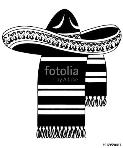 417x500 Sombrero Vector Stock Image And Royalty Free Vector Files On
