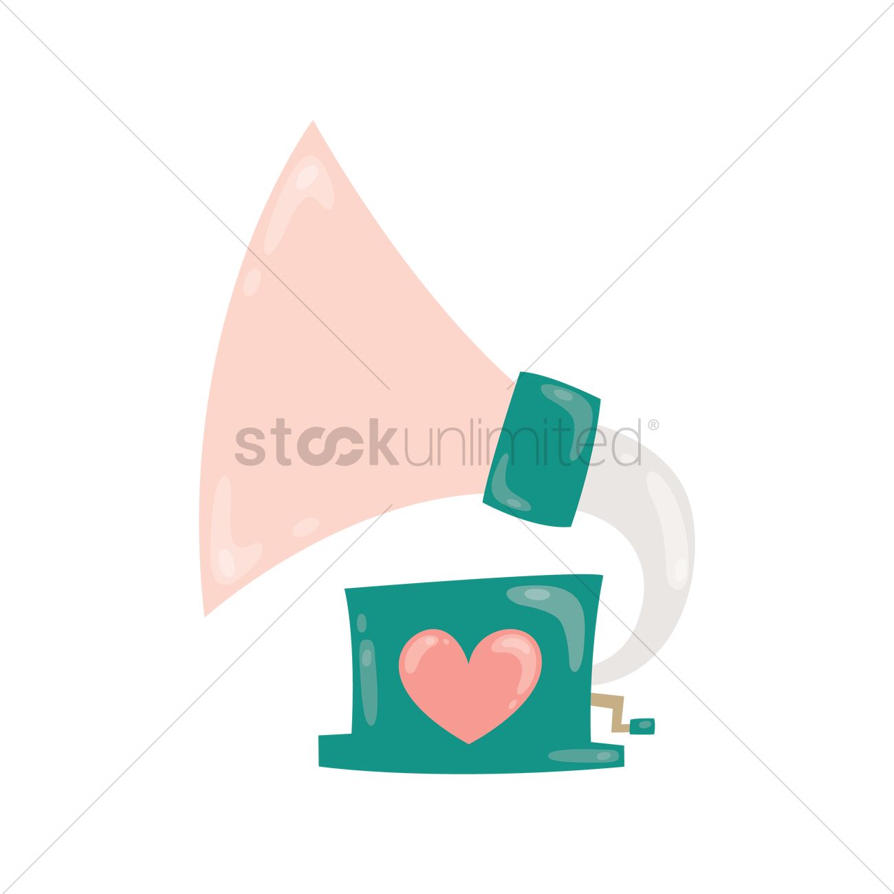 1300x1300 Love Song Vector Image