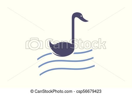 450x322 Swan Note Song Logo Vector.