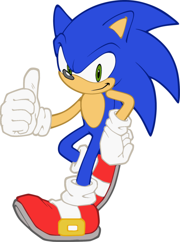 600x805 Sonic Vector By Snicket324