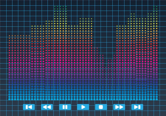 700x490 Bright Sound Bar Illustration Vector Ai Format Free Vector
