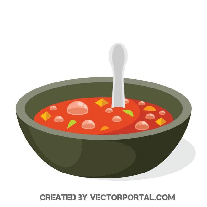 660x660 Red Soup Vector Graphics Food And Drink Vectors