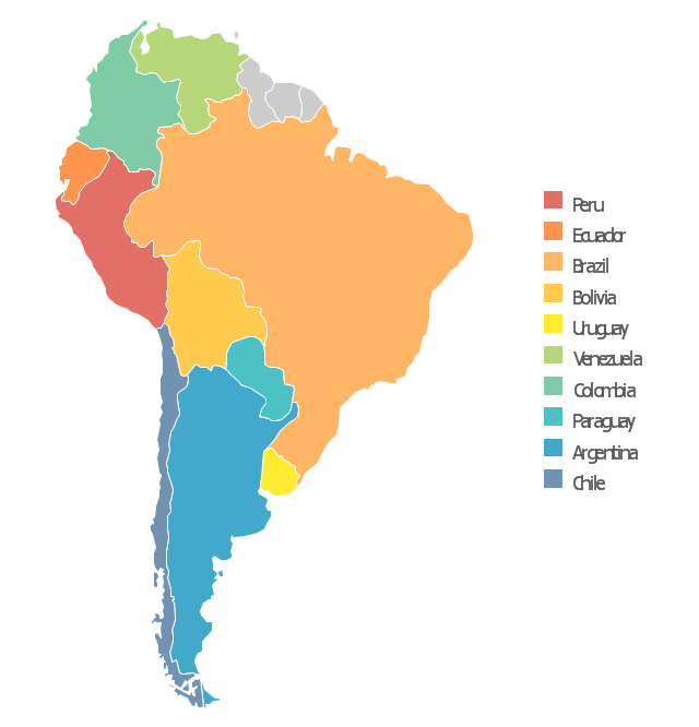 640x666 Languages Of South America