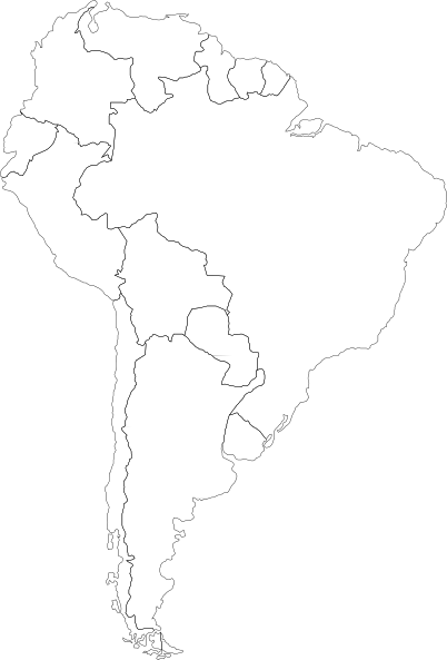 402x593 South America Clip Art
