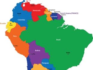310x233 South America Vector Map Free Vectors Ui Download