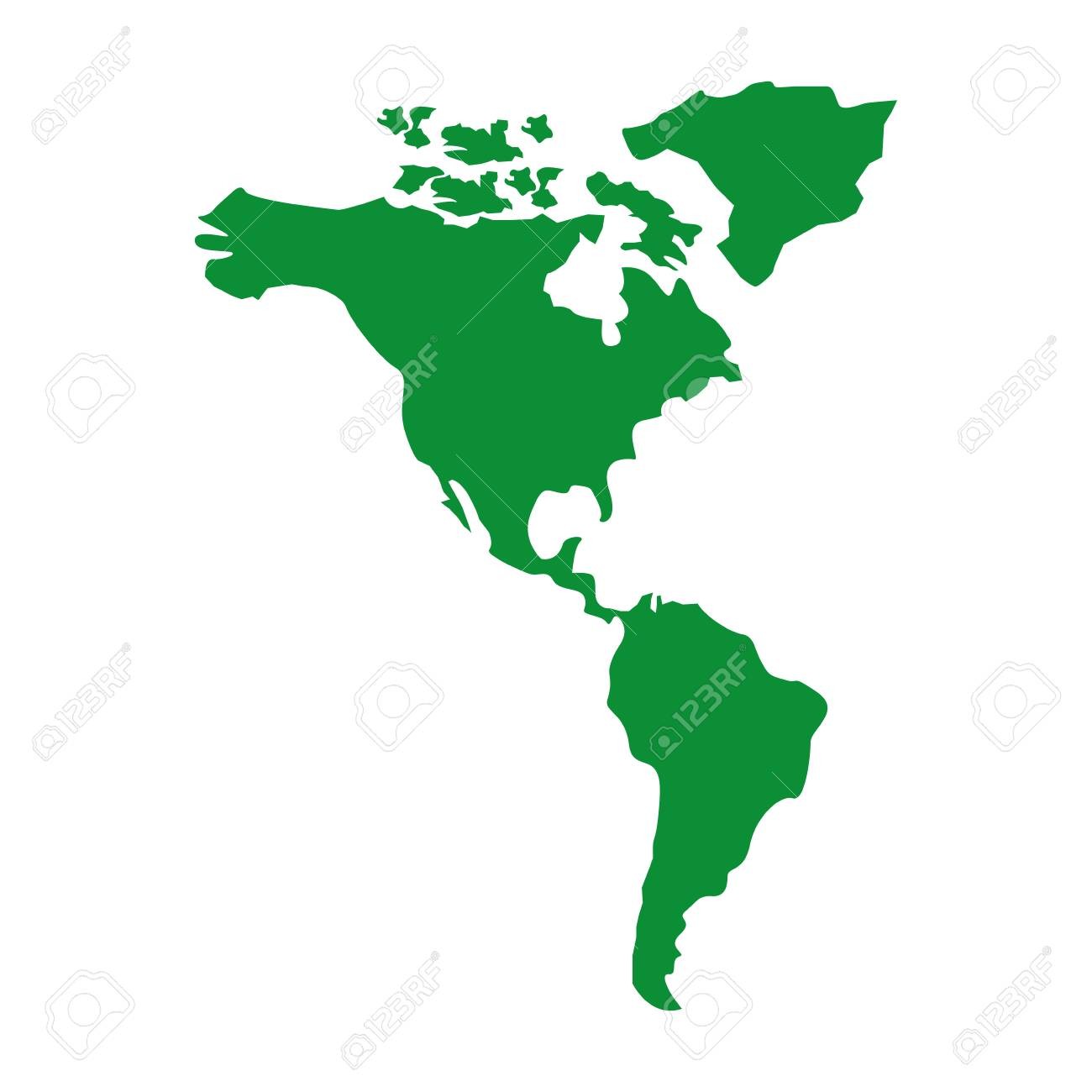 1300x1300 95216934 North And South America Map Continent Vector Illustration