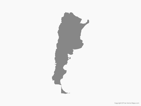 460x345 Vector Maps Of South America Free Vector Maps