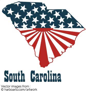 South Carolina Flag Vector at GetDrawings | Free download