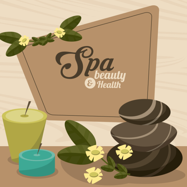 603x601 Spa Beauty Health Vector Background 07 Free Download