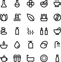 197x200 Beauty Amp Spa Vector Icons 1 Stock Vectors