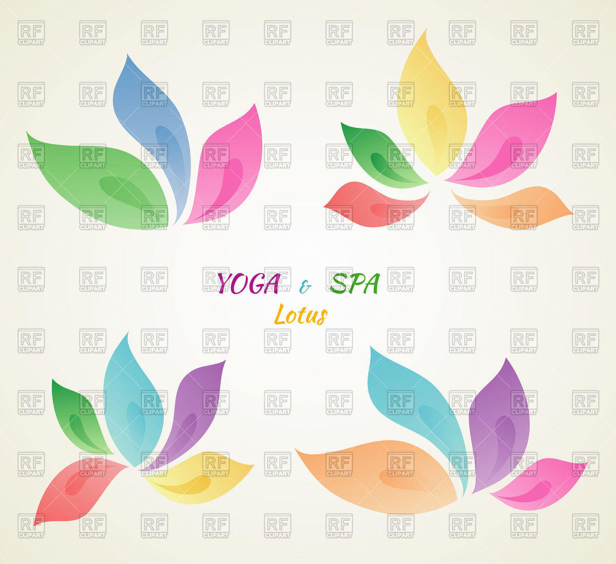 1200x1098 Colorful Lotus Flowers