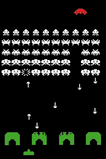 Space Invaders Vector at GetDrawings | Free download