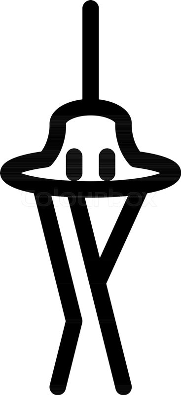 367x800 Space Needle Seattle Stock Vector Colourbox