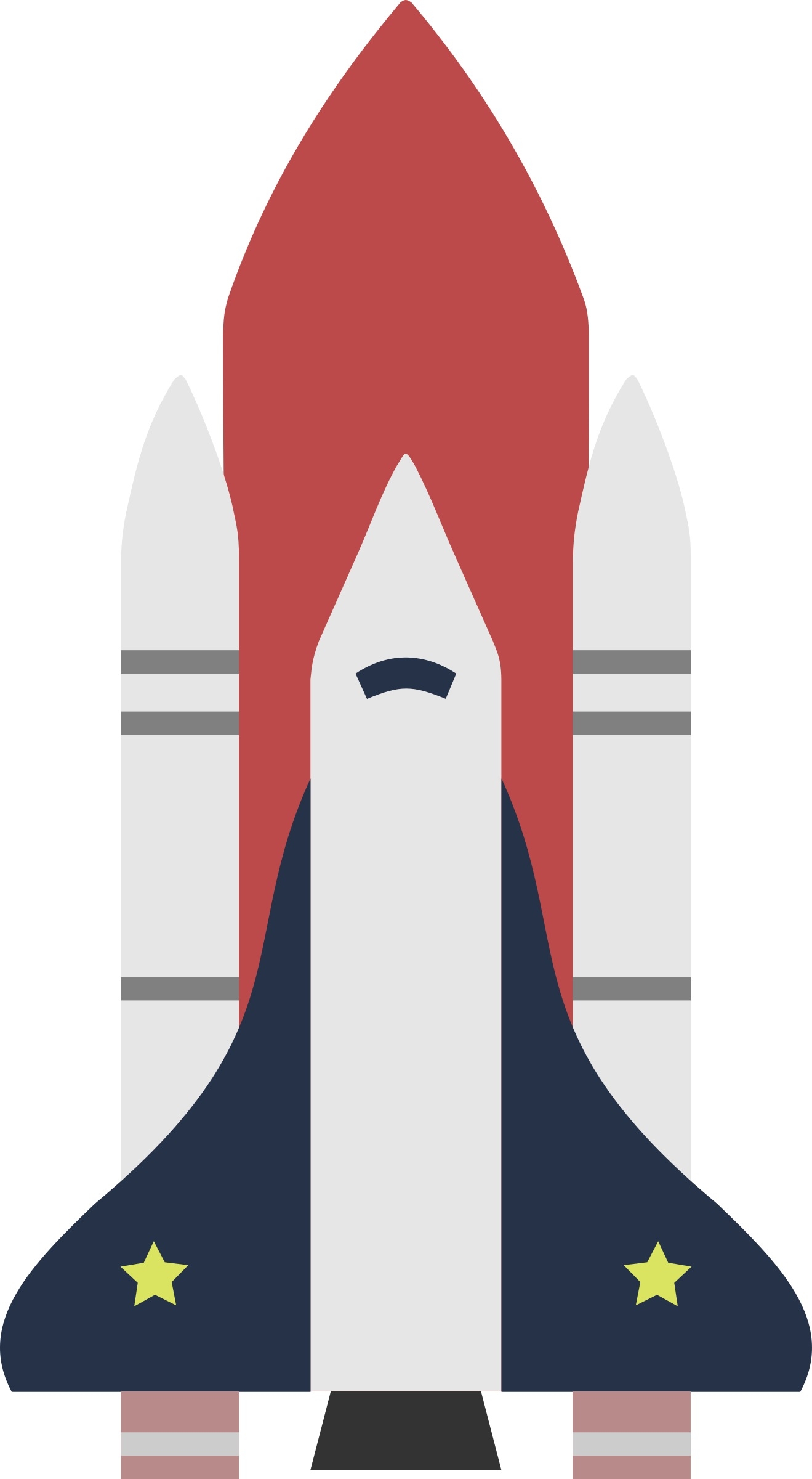 1319x2400 Space Shuttle Vector