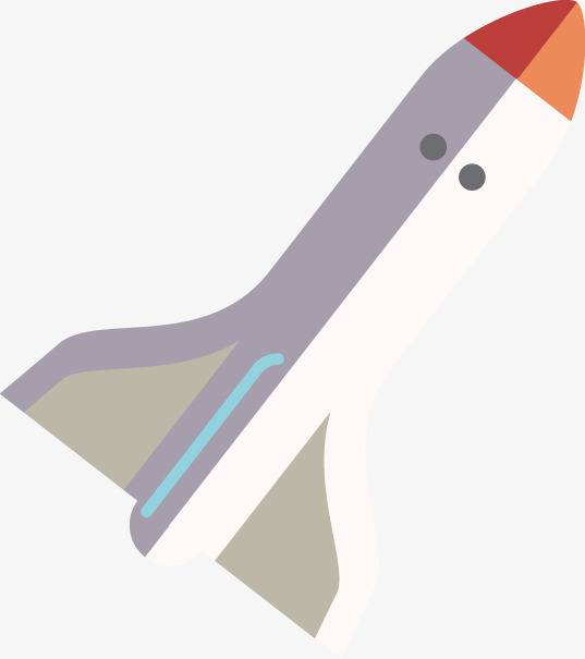 537x605 Space Shuttle Vector Creative Design Icon, Icon Vector, Outer