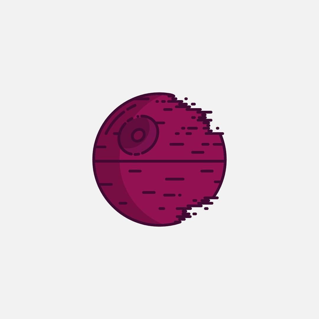 1080x1080 The Death Star!! Starwars, Space Station, Vector, Vector Art, The