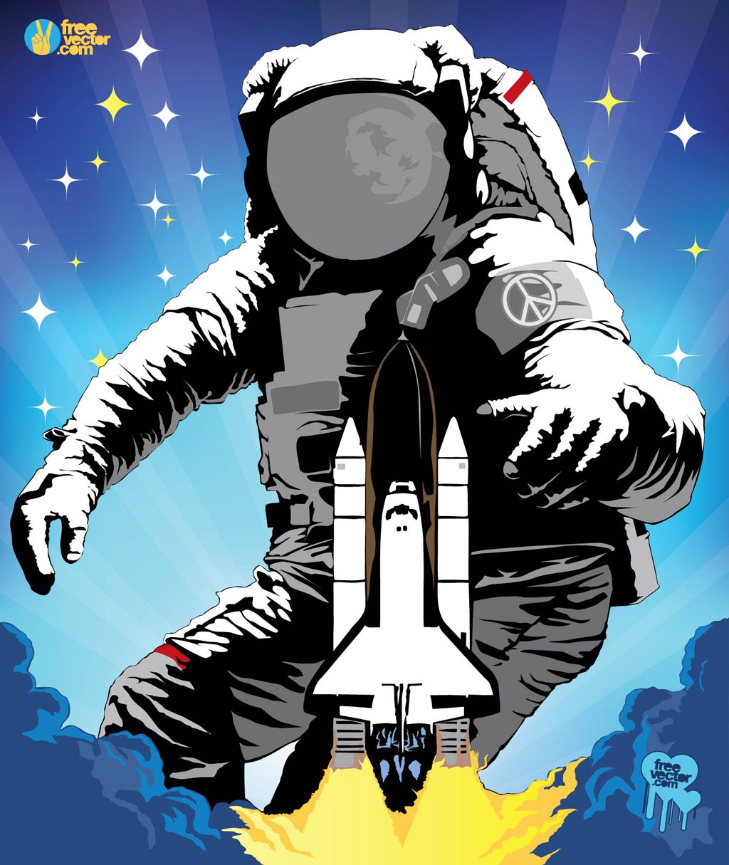 1024x1215 Space Vector Vector Art Amp Graphics