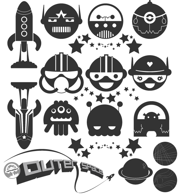 600x650 Free Free Space Vector Pack Psd Files, Vectors Amp Graphics