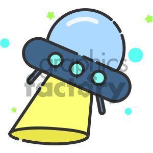300x300 Royalty Free Spaceship Vector Art 404130 Vector Clip Art Image