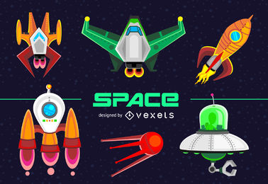 378x260 Spaceship Vector Graphics To Download