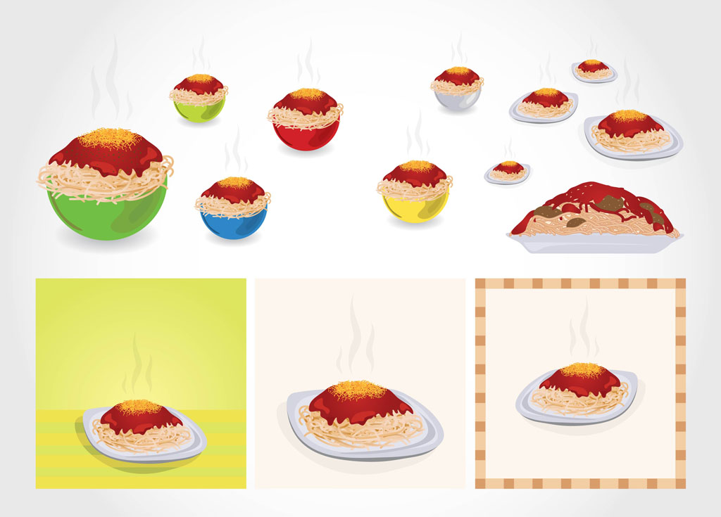 1024x735 Spaghetti Vector Art Amp Graphics