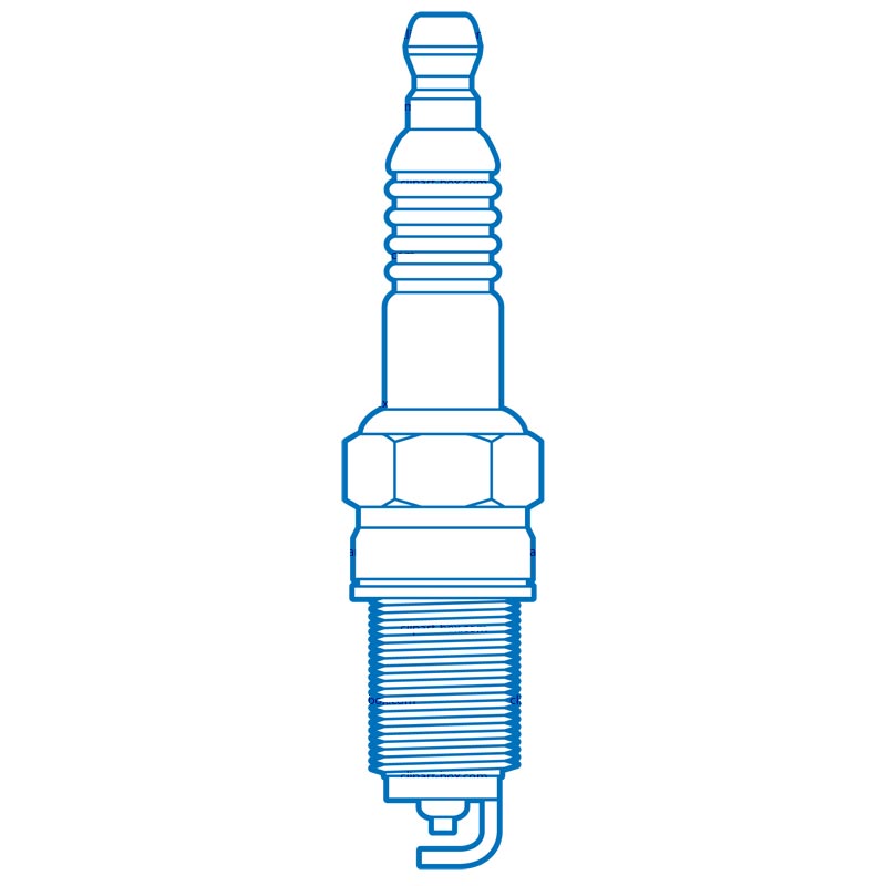 800x800 Spark Plug Clipart