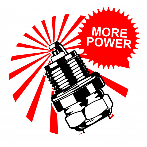 626x626 Spark Plug Flag Vector Premium Download