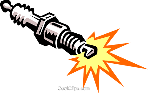480x301 Spark Plug Royalty Free Vector Clip Art Illustration Indu0918