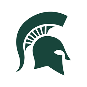 280x280 Michigan State University Spartan Helmet Logo Vector Free Download