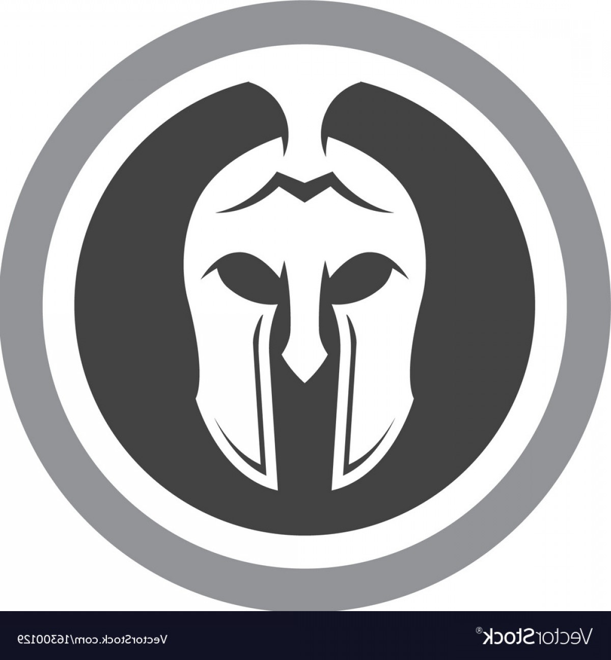 1200x1296 Black And White Spartan Helmet Vector Sohadacouri