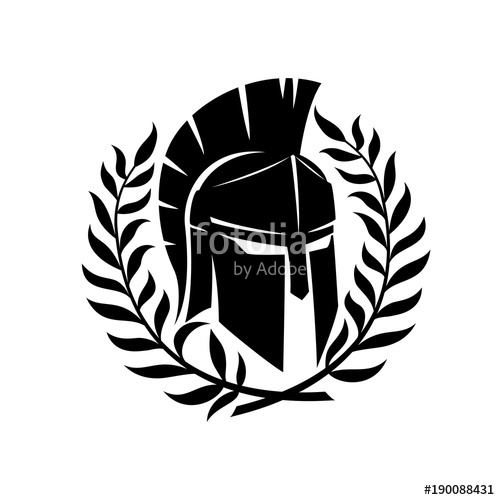 500x500 Spartan Helmet. Stock Image And Royalty Free Vector Files On