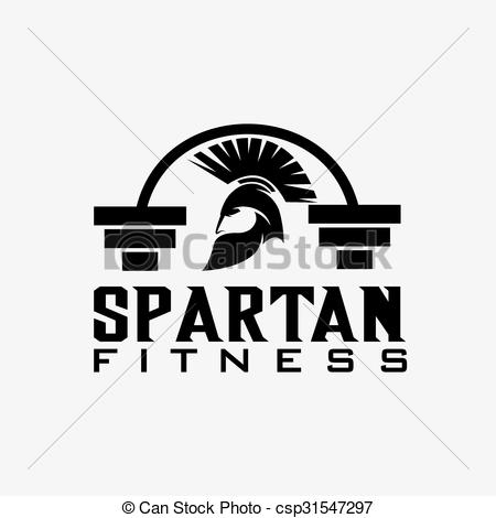 450x470 Spartan Fitness Vector Design Template Eps Vectors