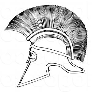 300x300 Spartan Helmet Silhouette Icons Black Vector Sohadacouri