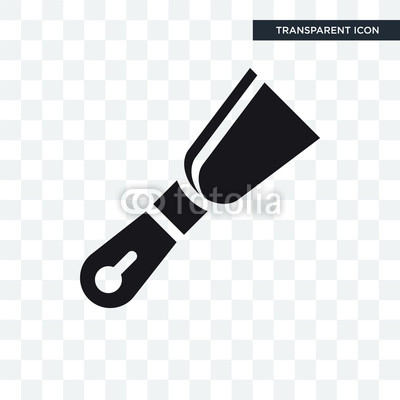 400x400 Spatula Vector Icon Isolated On Transparent Background, Spatula