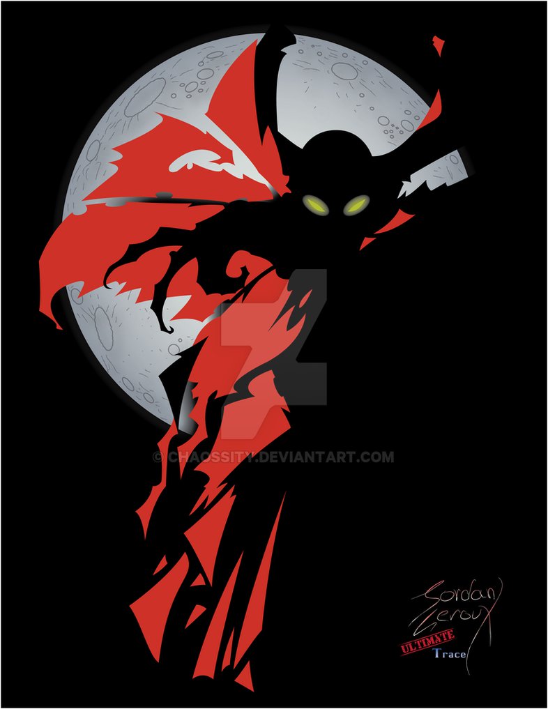 786x1017 Moonlight Spawn, Trace Vector By Chaossity