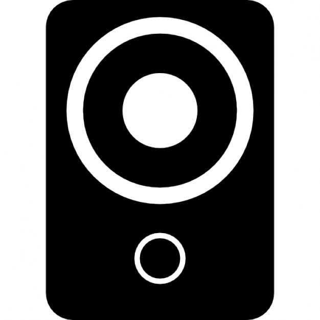 626x626 Music Speaker Box With White Details Icons Free Download