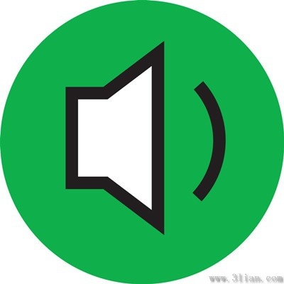 400x400 Speaker Icon Vector Green Background Free Vector In Adobe