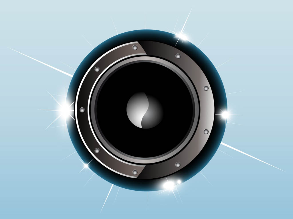 1024x765 Shiny Speaker Vector Vector Art Amp Graphics