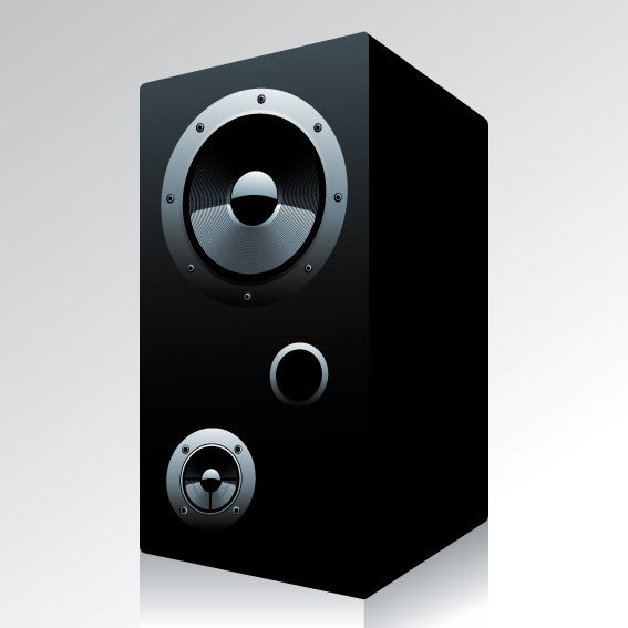 567x567 Different Speaker System Design Vector Set Free Vector In