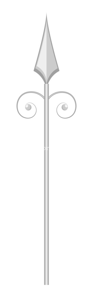 315x1000 Spear Vector Design Royalty Free Stock Image