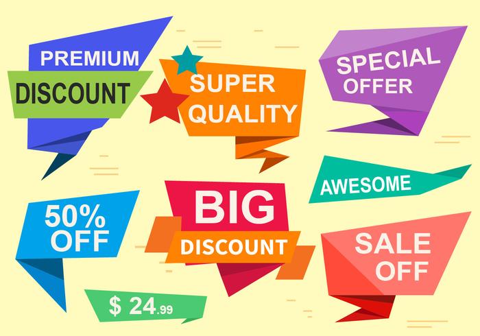 700x490 Special Offer Vector Labels